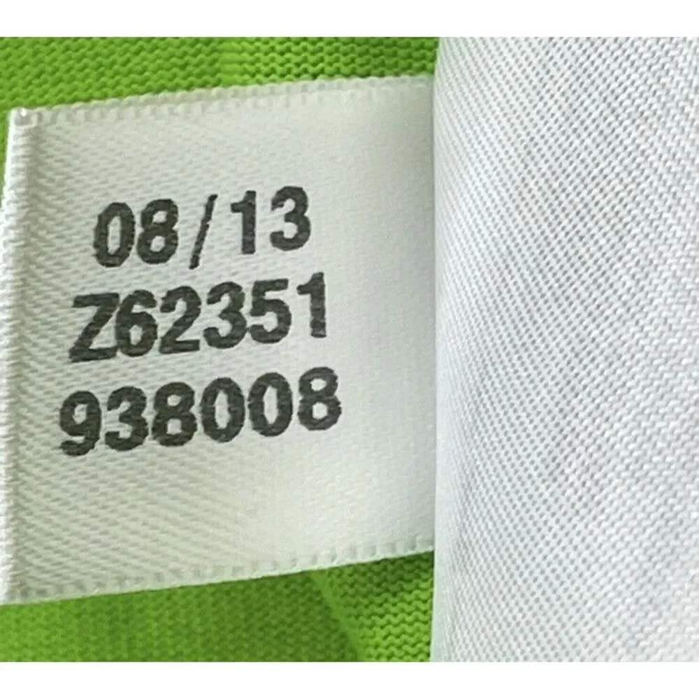 Adidas Adizero Golf Lime Green Performance Men Polo SS XL - Mission‎ Hills GC